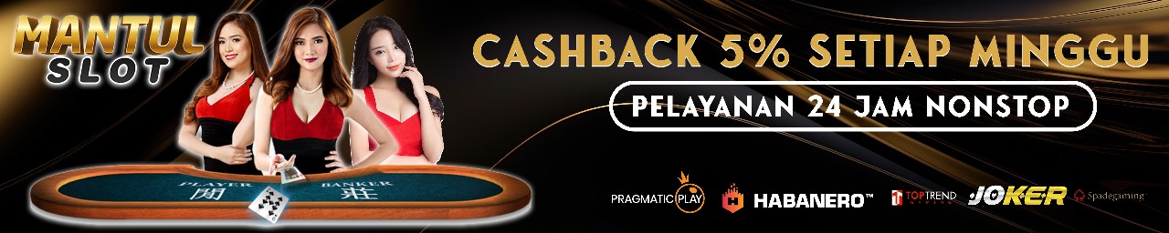 cashback 5% daftar situs judi slot online terpercaya mantulslot